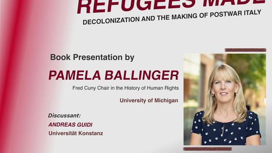 Rencontre avec Pamela Ballinger (The World Refugees Made, 2020)